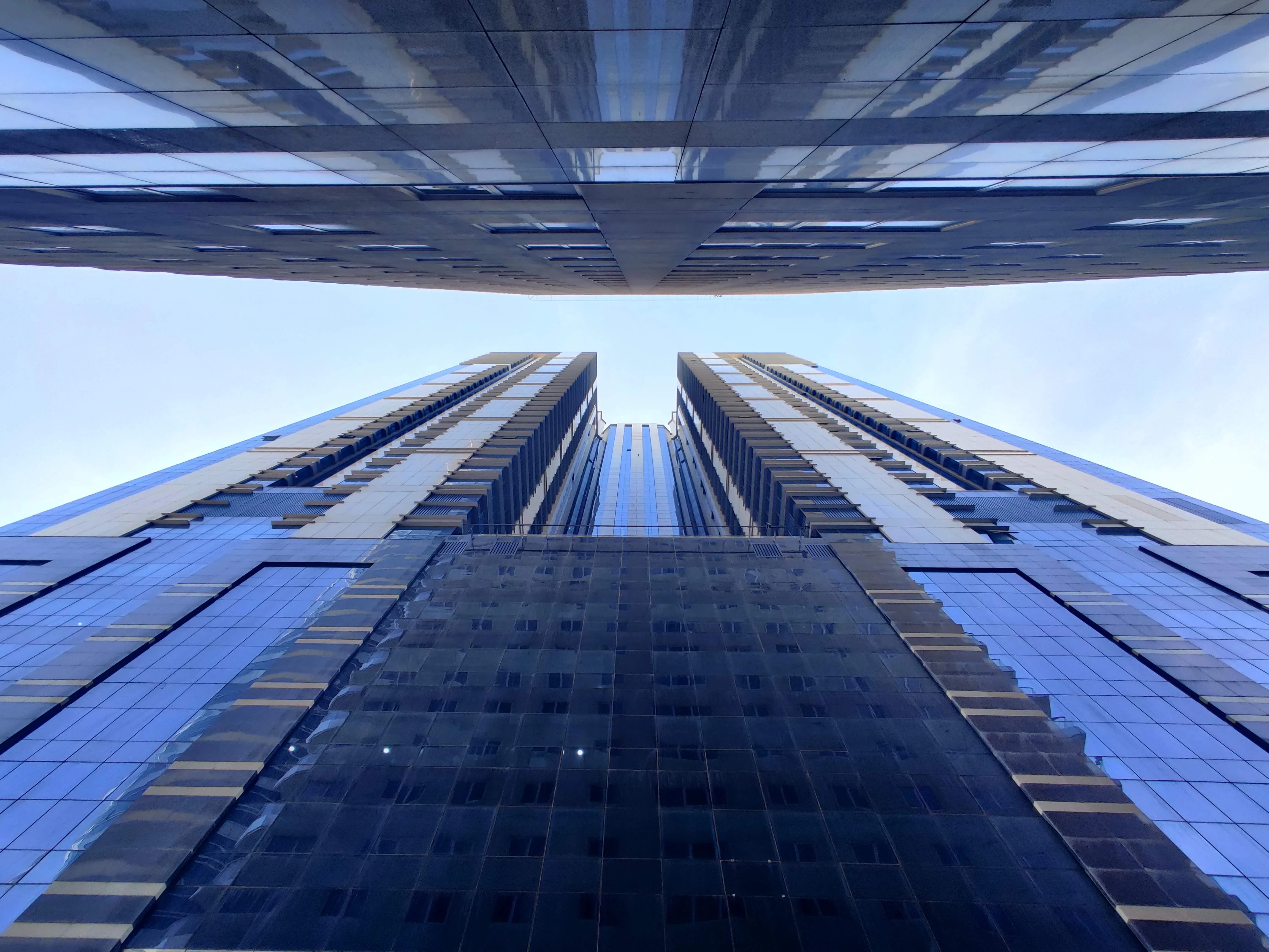 A daylight view shot in Dubai, framed by mid-afternoon light.