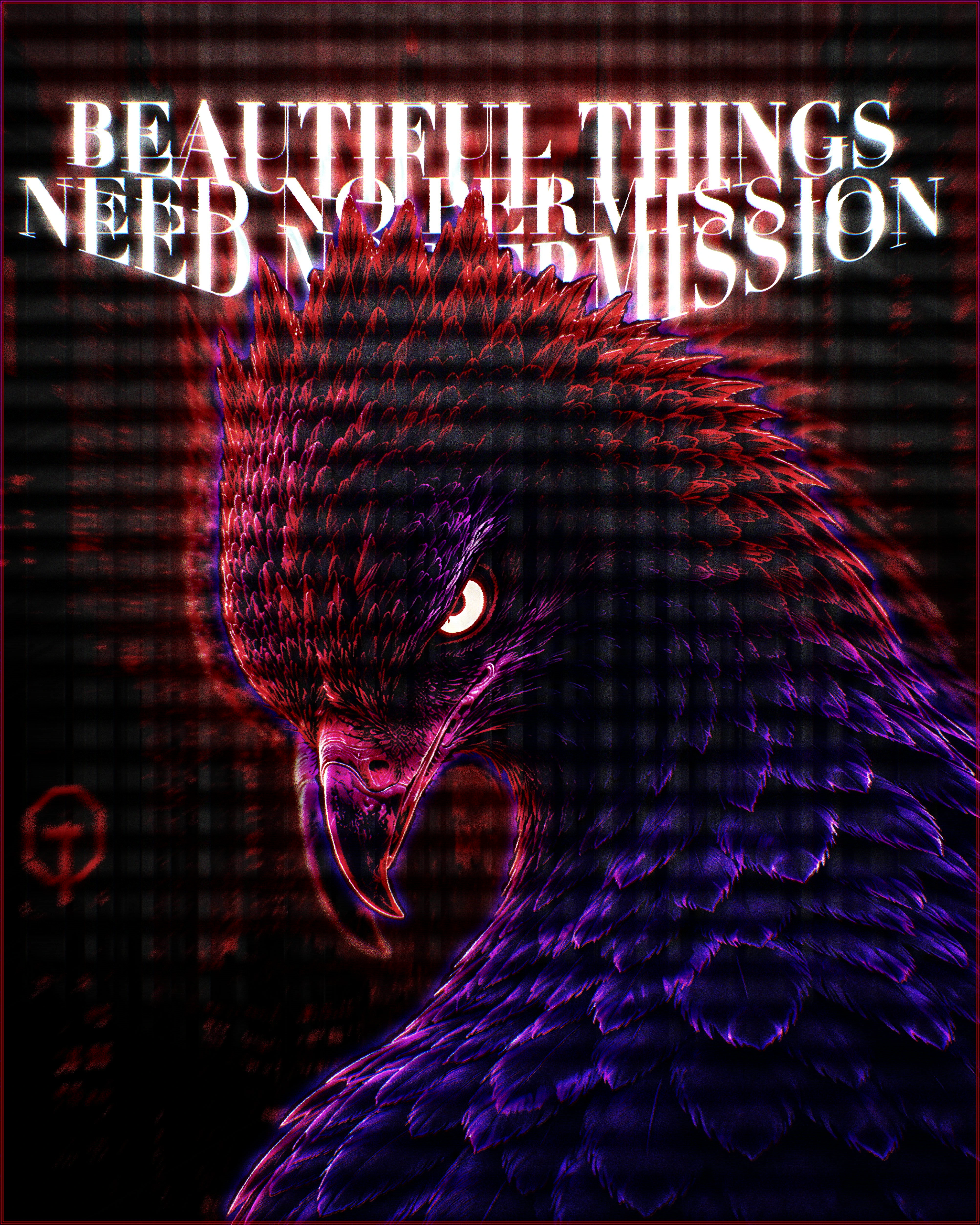 Beauty asks for no permission.